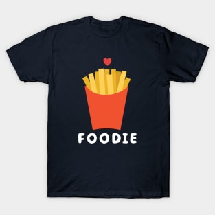 Whimsical and cute foodie fries T-Shirt